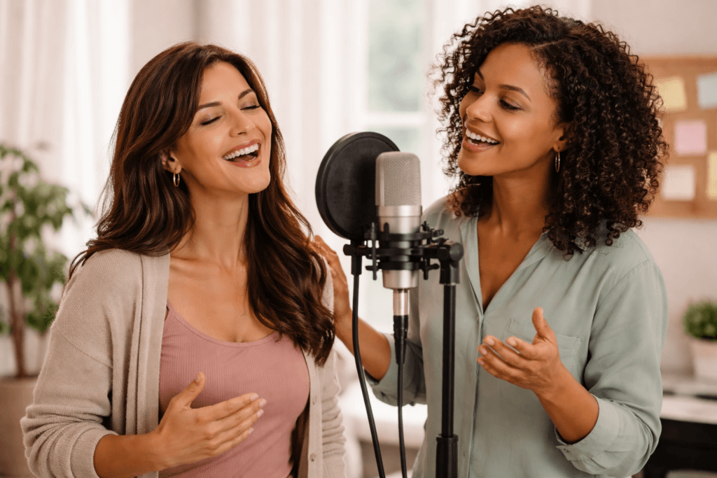 aprender a cantar de adulto en clase